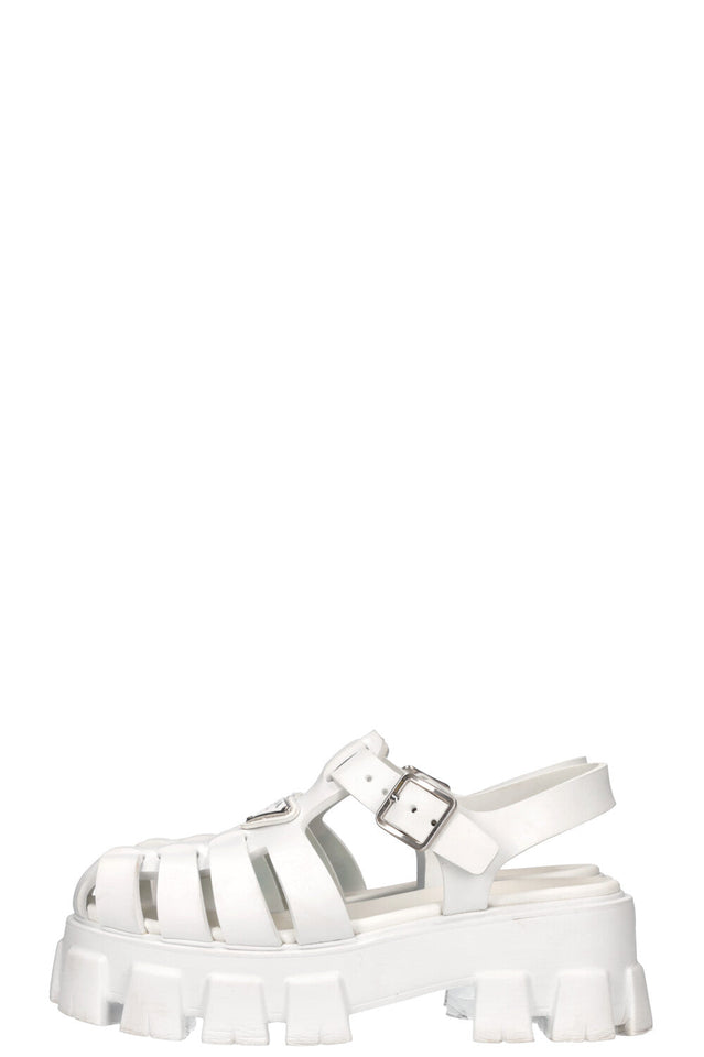 PRADA Foam Rubber Sandals White
