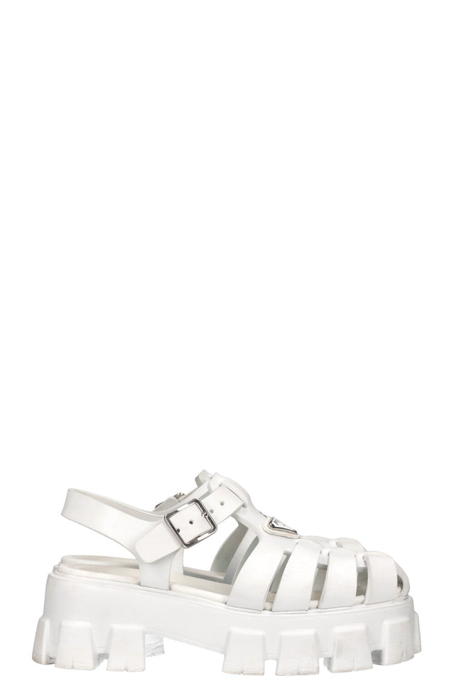 PRADA Foam Rubber Sandals White