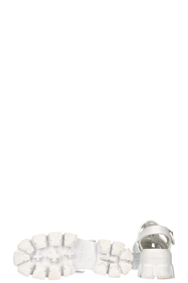 PRADA Foam Rubber Sandals White