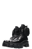 PRADA Monolith Re-Nylon Boots Black