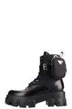 PRADA Monolith Re-Nylon Boots Black