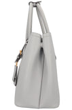 PRADA Large Double Tote Bag Light Blue