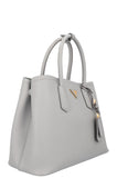 PRADA Large Double Tote Bag Light Blue