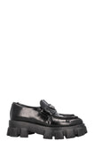 PRADA Monolith Flats Leather Black