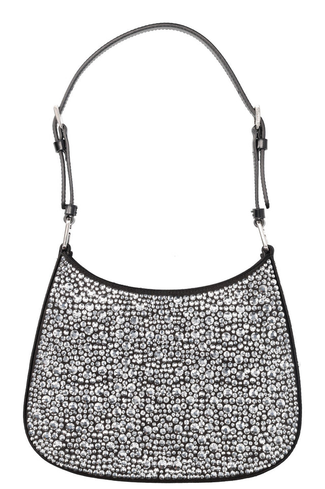 PRADA Cleo Bag Black Crystals