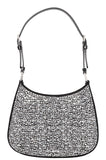 PRADA Cleo Bag Black Crystals