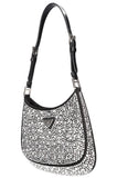 PRADA Cleo Bag Black Crystals