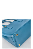 PRADA Large Galleria Bag Saffiano Blue