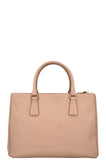 PRADA Large Galleria Bag Saffiano Beige