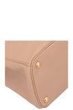 PRADA Large Galleria Bag Saffiano Beige