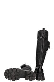 PRADA Monolith High Boots Nylon Black