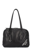 PRADA Padded Bowler Bag Black