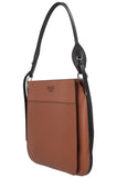 PRADA Margit Bag Leather Brown Black