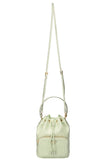 PRADA Duet Re-Nylon Bucket Bag Mint