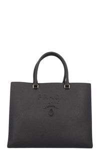 Prada Tote Bag Saffiano Leather Black