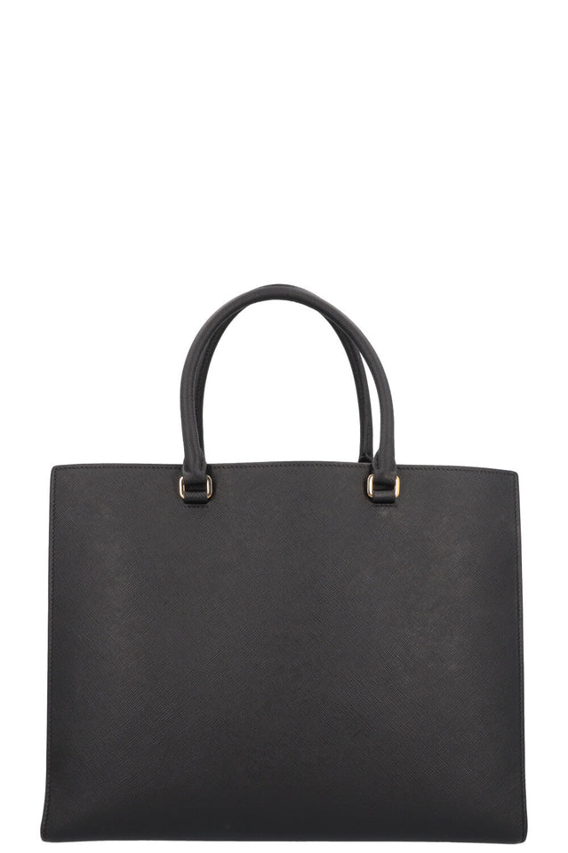 Prada Tote Bag Saffiano Leather Black