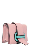PRADA Calf Plex Ribbon Bag Dusty Rose
