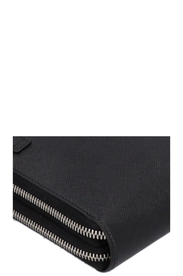 PRADA Smartphone Crossbody Bag Saffiano Black