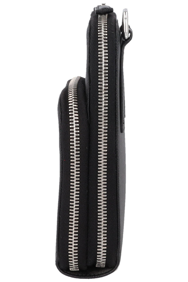 PRADA Smartphone Crossbody Bag Saffiano Black