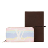 Pink Louis Vuitton Monogram Escale Zippy Wallet
