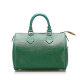 Louis Vuitton Speedy 25 Green Epi