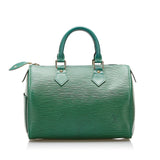 Louis Vuitton Speedy 25 Green Epi