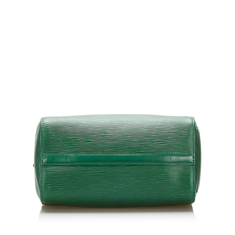 Louis Vuitton Speedy 25 Green Epi