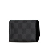 Gray Louis Vuitton Damier Graphite 6 Key Holder