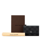 Gray Louis Vuitton Damier Graphite 6 Key Holder