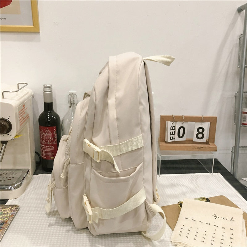 Women Backpack Kawaii Bookbag for Teenage Schoolbag Laptop Mochila Female Travel Shoulder Bag