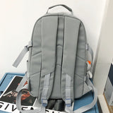 Men Backpack Waterproof Nylon Rucksack for Teenager Schoolbag Kawaii Women Bag Lovers Travel Shoulder