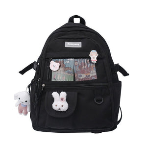 Kawaii Girl College Backpack Schoolbag for Teenage Student Female Bagpack Women Shoulder Bag