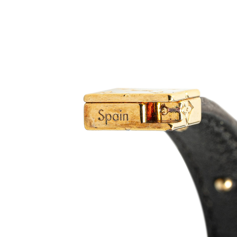 Brown Louis Vuitton Monogram LV Circle Reversible Bracelet