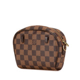 Brown Louis Vuitton Damier Ebene Ipanema Pochette Crossbody Bag