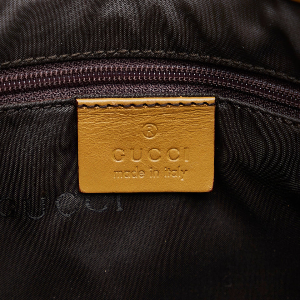 Gucci Jackie Shoulder Bag Brown GG Canvas