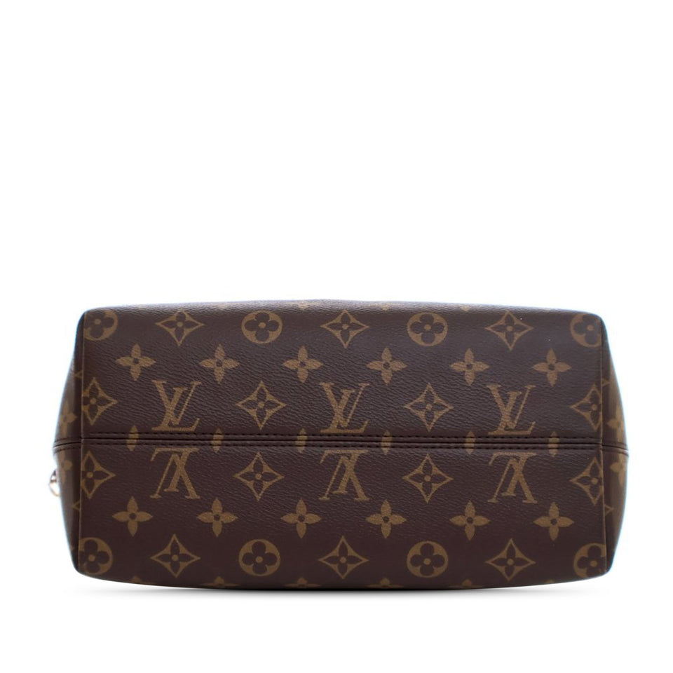 Brown Louis Vuitton Monogram Boetie PM Satchel