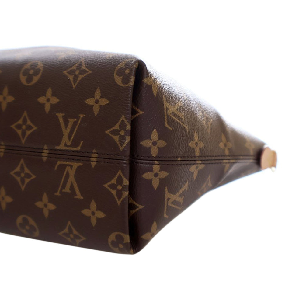 Brown Louis Vuitton Monogram Boetie PM Satchel
