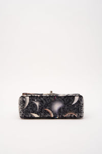 2017 Chanel Canvas And Sequin Space Flap Bag