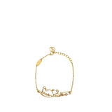 Gold Louis Vuitton Gold Plated My LV Affair Bracelet