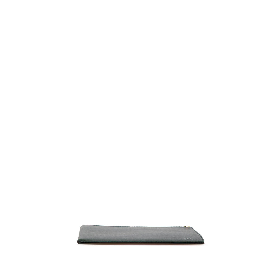 Green Louis Vuitton Taiga 15th Anniversary Document Holder