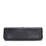 Chanel Classic Single Flap Maxi Black Lambskin Gold