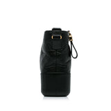 Chanel Gabrielle Medium Black Lambskin Gold
