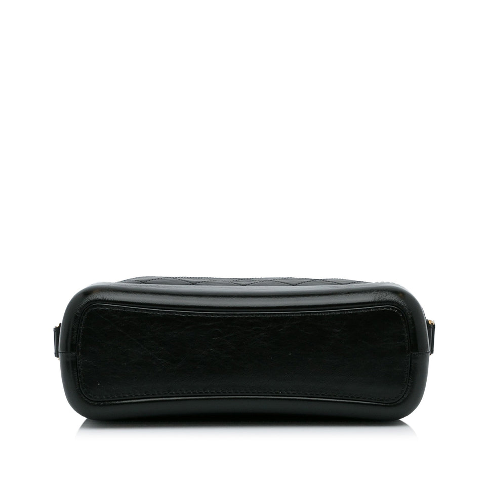 Chanel Gabrielle Medium Black Lambskin Gold