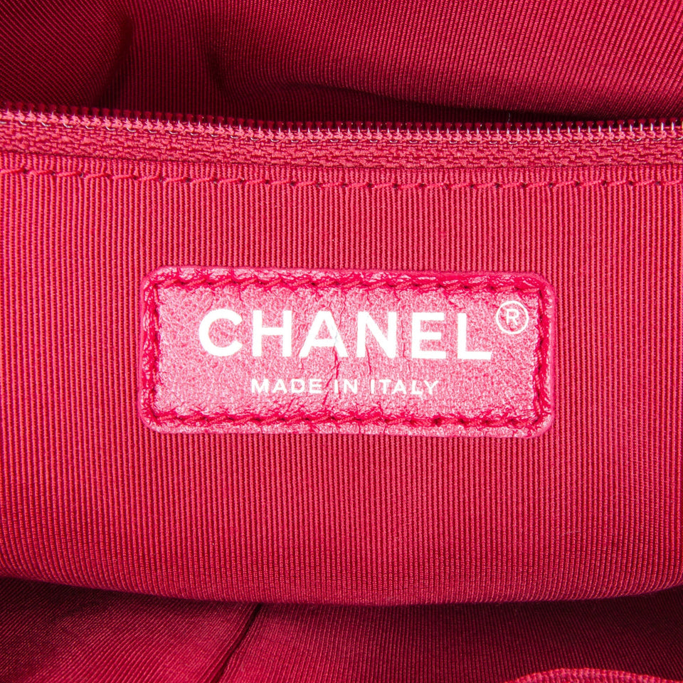 Chanel Gabrielle Medium Black Lambskin Gold