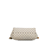 White Louis Vuitton Damier Azur Iena MM Tote Bag