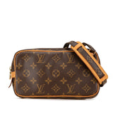 Brown Louis Vuitton Monogram Pochette Marly Bandouliere Crossbody Bag