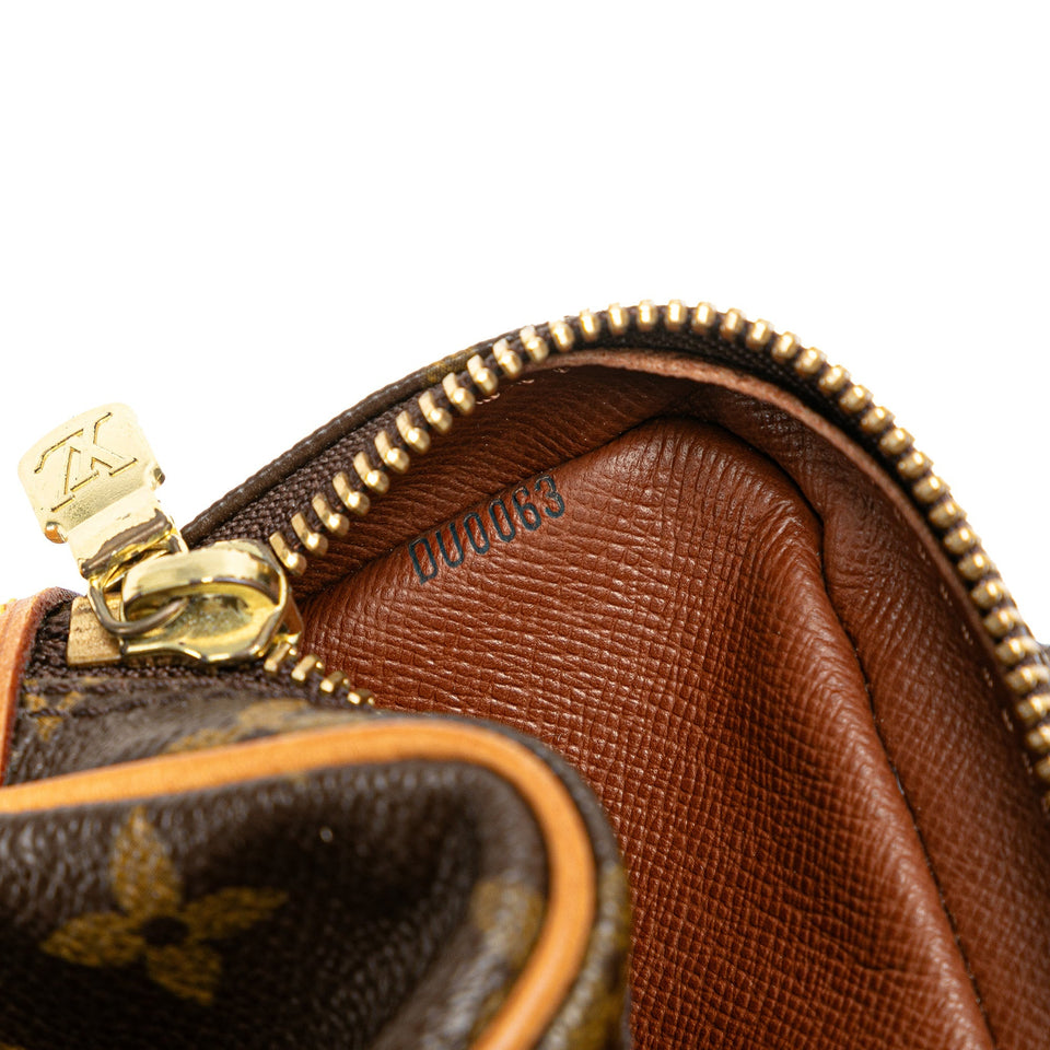 Brown Louis Vuitton Monogram Pochette Marly Bandouliere Crossbody Bag