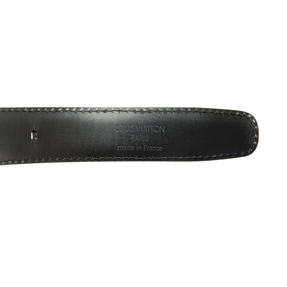 Black Louis Vuitton Epi Ceinture Belt