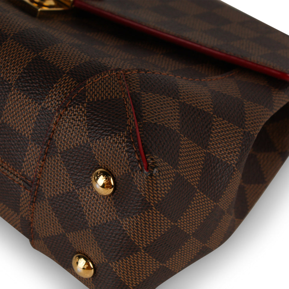 Caissa Clutch Cerise - Damier Ebene
