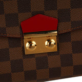 Caissa Clutch Cerise - Damier Ebene